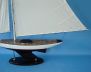 model sailboats is fully assembled