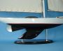 model sailboats is fully assembled