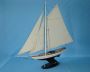 model sailboats is fully assembled