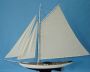 model sailboats is fully assembled