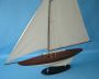 model sailboats is fully assembled