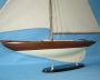 model sailboats is fully assembled