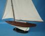 model sailboats is fully assembled