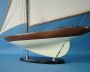 model sailboats is fully assembled