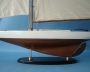model sailboats is fully assembled