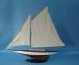 model sailboats is fully assembled