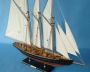 model sailboats is fully assembled