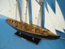 model sailboats is fully assembled