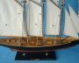 model sailboats is fully assembled