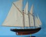 model sailboats is fully assembled