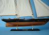 model sailboats is fully assembled