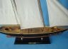model sailboats is fully assembled