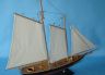 model sailboats is fully assembled