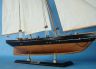 model sailboats is fully assembled