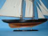 model sailboats is fully assembled