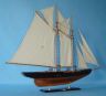 model sailboats is fully assembled