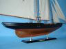model sailboats is fully assembled