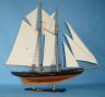 model sailboats is fully assembled