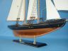 model sailboats is fully assembled