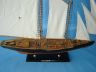 model sailboats is fully assembled
