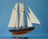 model sailboats is fully assembled