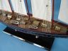 model sailboats is fully assembled