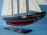 model sailboats is fully assembled