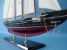 model sailboats is fully assembled