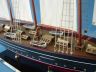 model sailboats is fully assembled