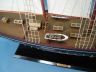model sailboats is fully assembled