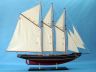 model sailboats is fully assembled