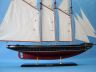 model sailboats is fully assembled