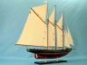 model sailboats is fully assembled