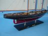 model sailboats is fully assembled