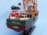 fishing boat model is fully assembled
