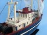 model sailboats is fully assembled