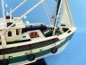 model sailboats is fully assembled