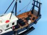 model sailboats is fully assembled