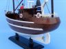 model sailboats is fully assembled