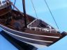 model sailboats is fully assembled