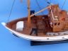 model sailboats is fully assembled