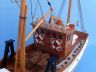 model sailboats is fully assembled