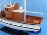 model sailboats is fully assembled
