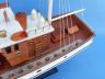 model sailboats is fully assembled