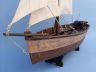 model sailboats is fully assembled