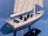 model sailboats is fully assembled