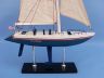 model sailboats is fully assembled