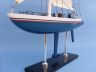 model sailboats is fully assembled