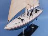 model sailboats is fully assembled