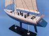 model sailboats is fully assembled